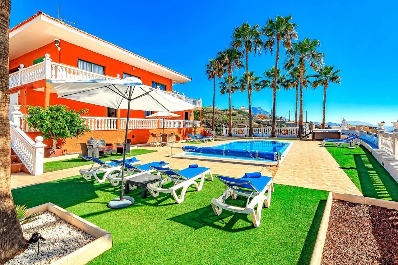 Villa Raquel With Private Pool And Sea View Los Menores Exterior foto