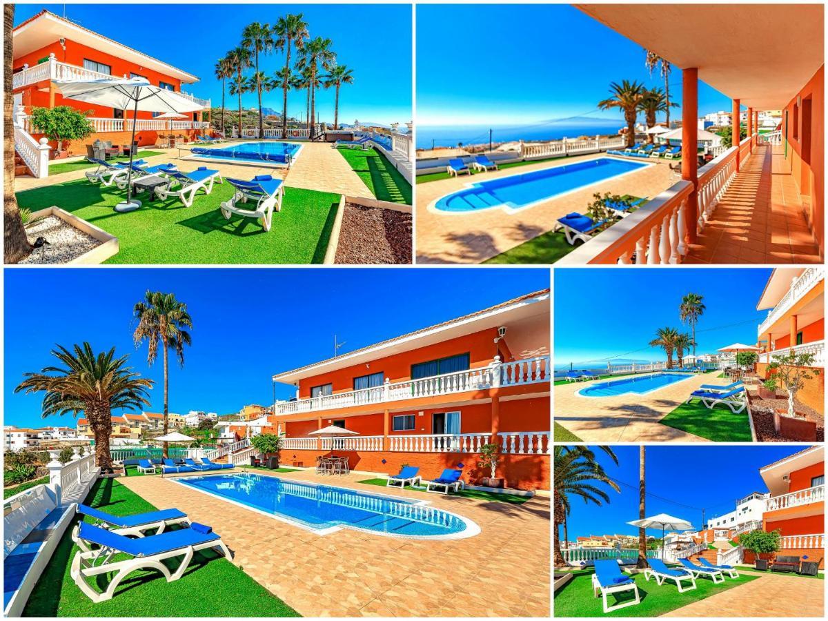Villa Raquel With Private Pool And Sea View Los Menores Exterior foto